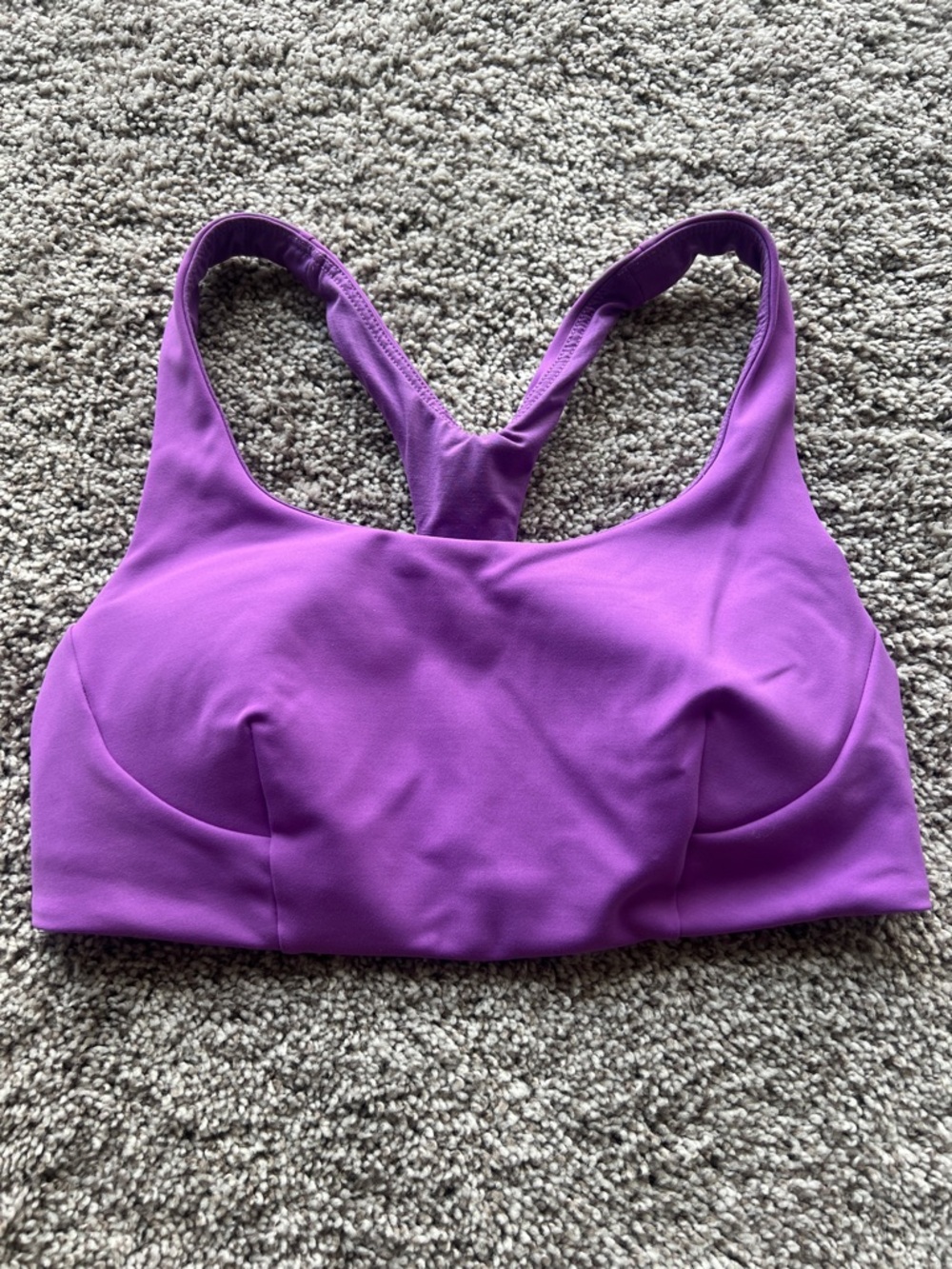 lululemon athletica Purple Wonder Train C/D Cup Sports Bra